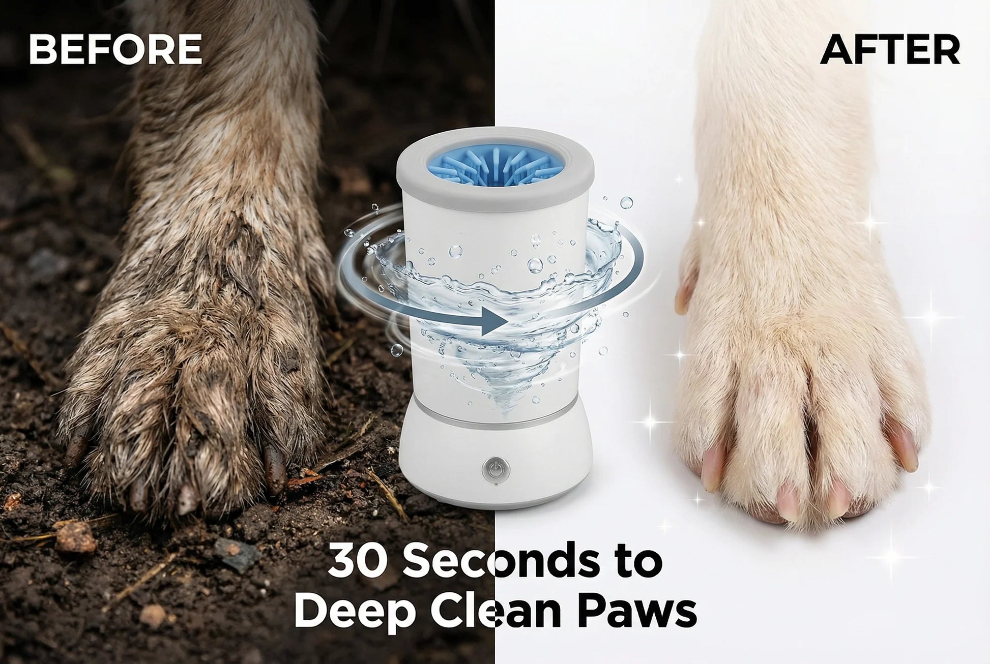 Rechargeable Dog Paw Cleaner