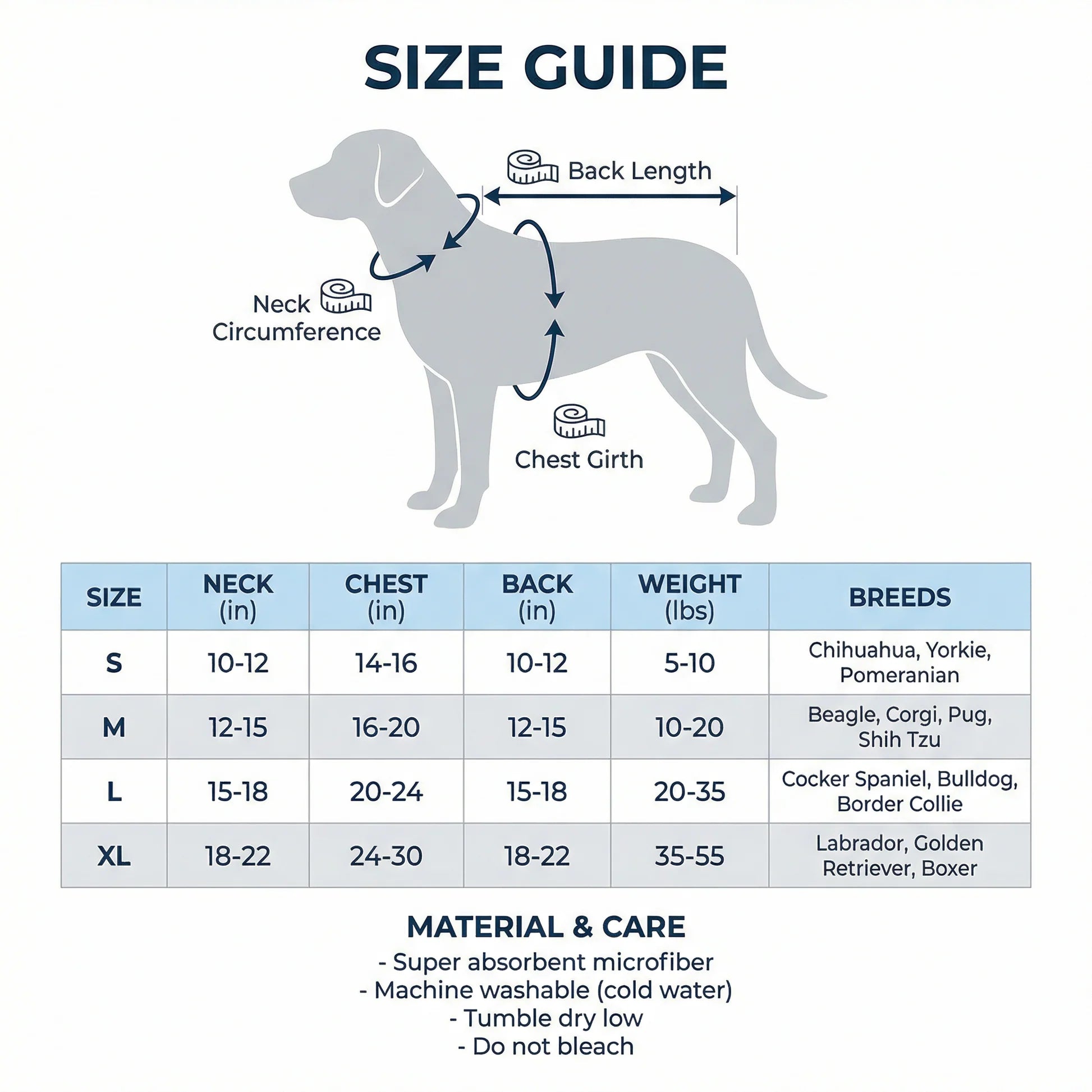 Quick-Dry Pet Bathrobe