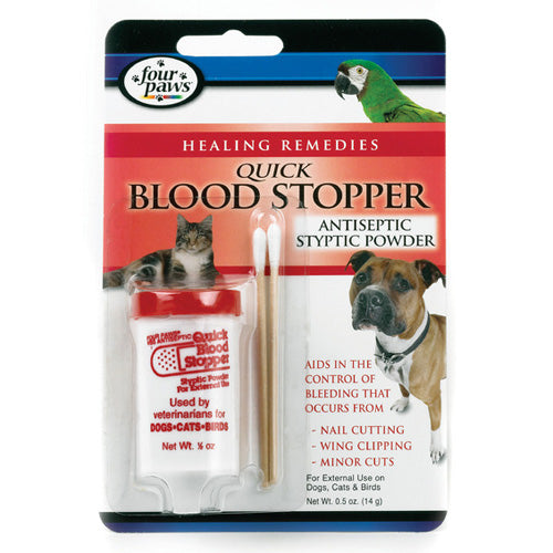 Four Paws Quick Blood Stopper Styptic Powder 0.5oz