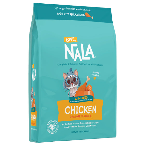 Love, Nala Air Dried Cat Food Chicken Recipe 1 lb