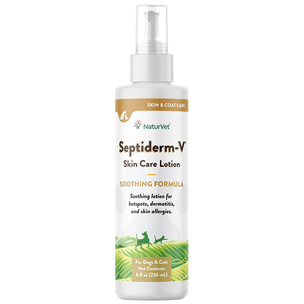 NaturVet Septiderm-V Skin Care Lotion Spray 8oz