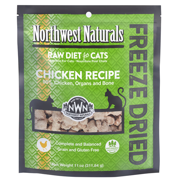 Northwest Naturals Raw Diet Freeze Dried Chicken Cat Food 11oz