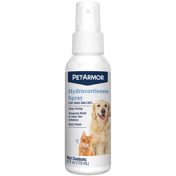 PetArmor Hydrocortisone Spray for Dogs & Cats 4oz