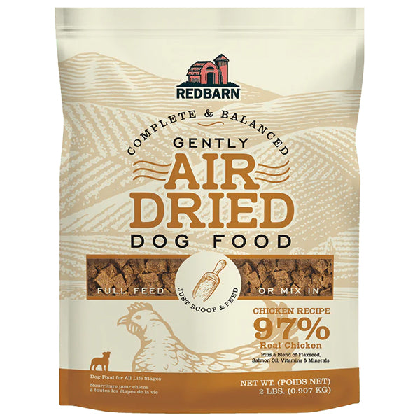 Redbarn Air Dried Dog Food Chicken Recipe 2 lbs