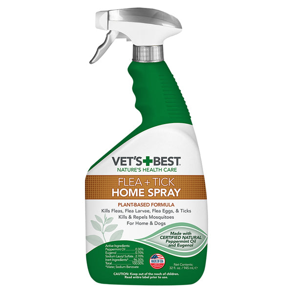 Vet's Best Flea & Tick Home Spray 32 oz
