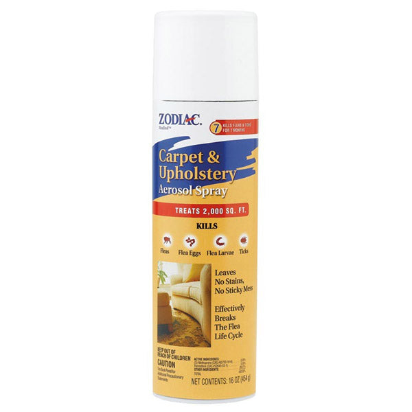 Zodiac FleaTrol Carpet & Upholstery Aerosol Spray 16oz